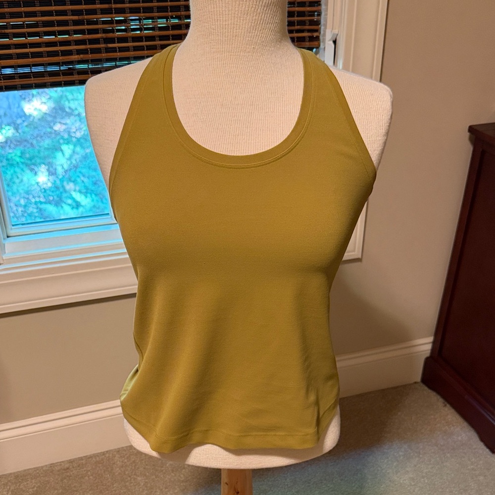 lululemon athletica Olive Green Racerback Tank size 10